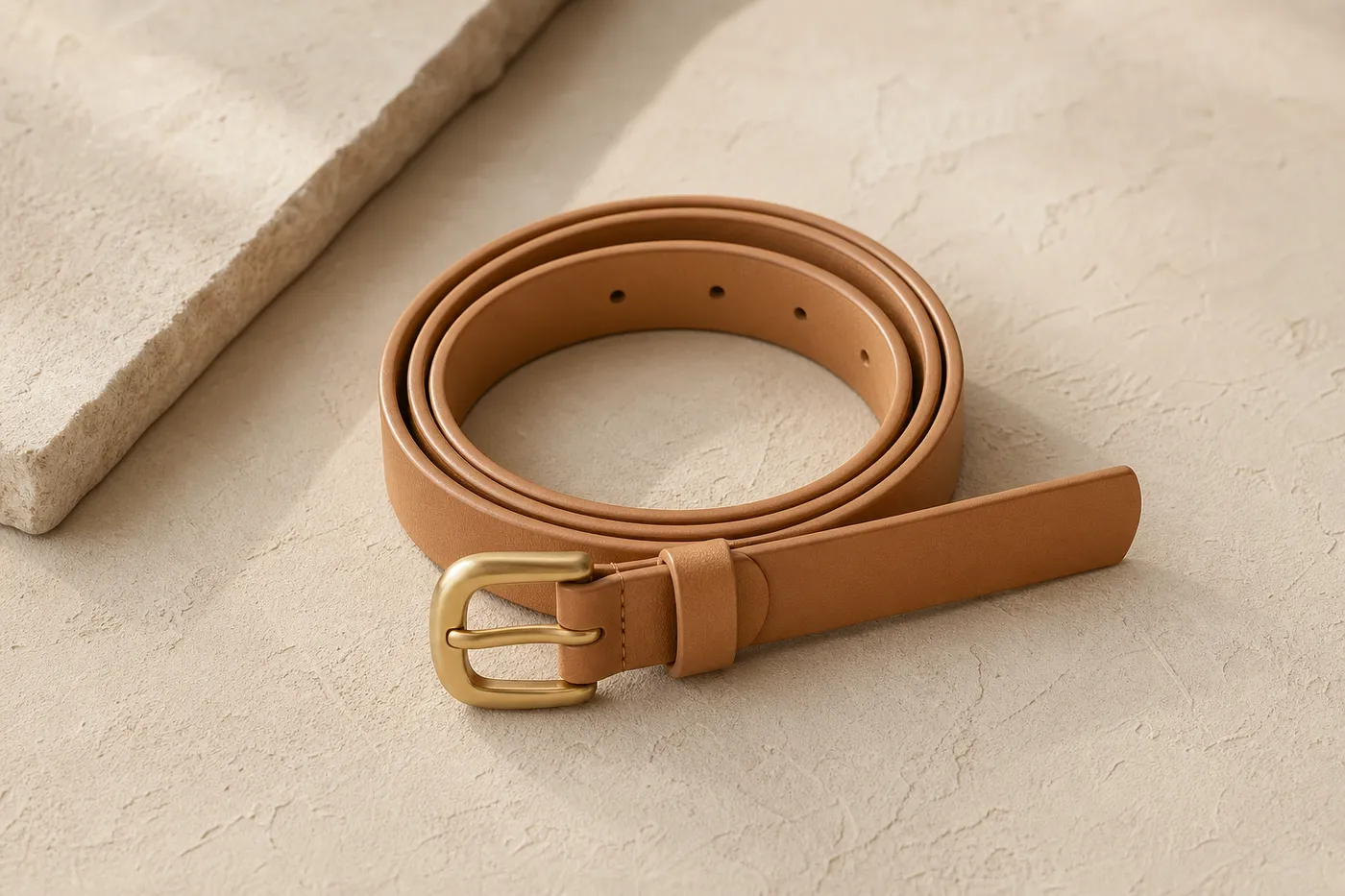 Slim Vegan Leather Belt Limited Edition