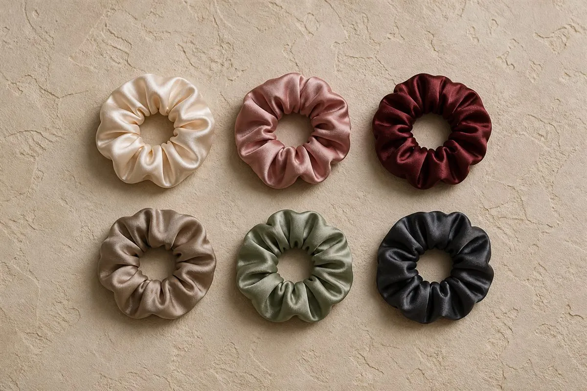 Satin Hair Ties (Set of 6) — Iconic