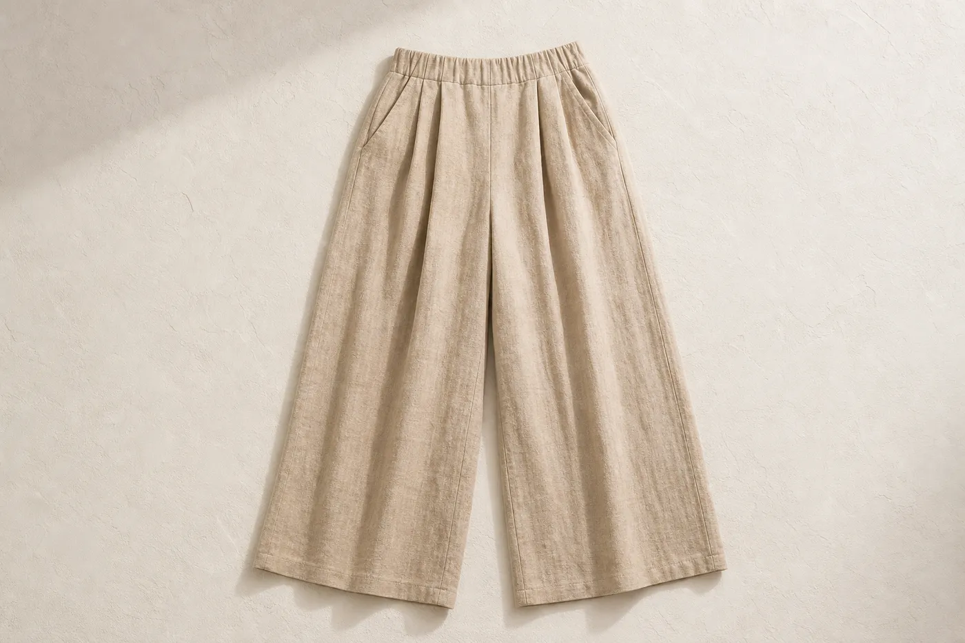 Iconic Linen Palazzo Trousers