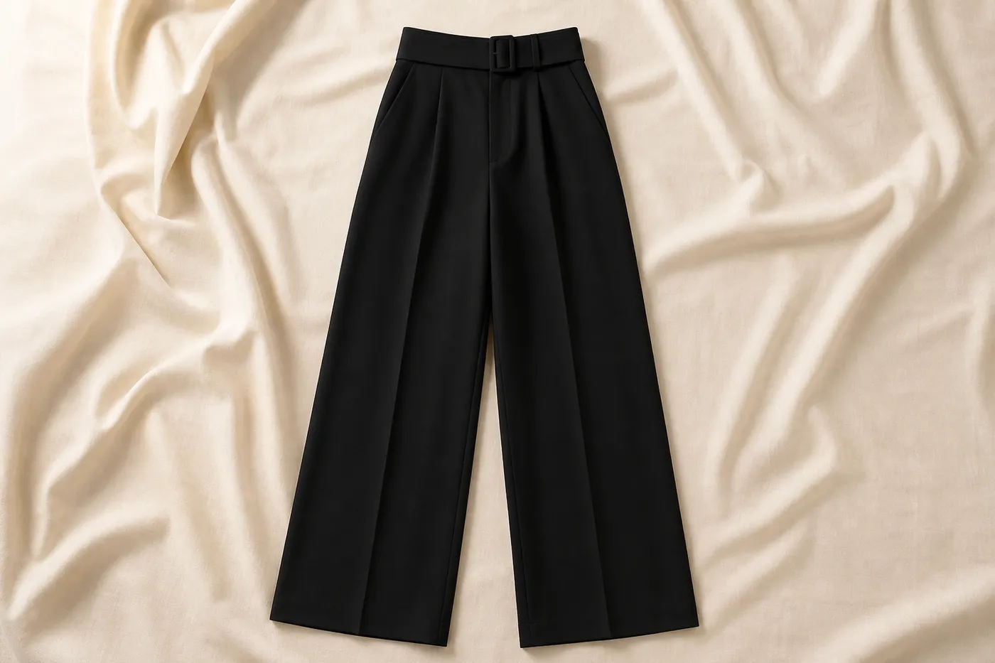 Iconic High-Waisted Trousers